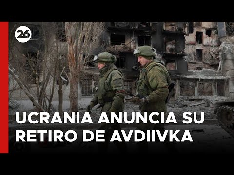 60 bombas por día en Avdiivka y Ucrania anuncia su retiro de la ciudad