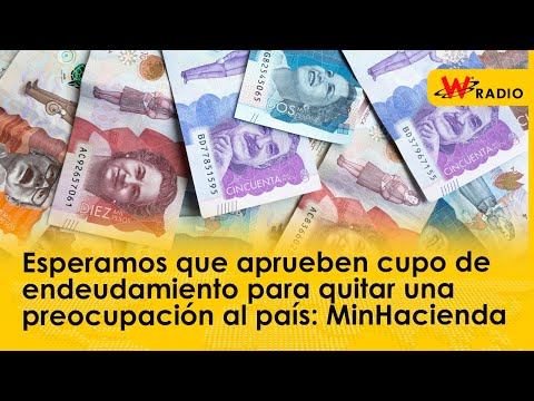 Esperamos que aprueben cupo de endeudamiento para quitar preocupación al país: MinHacienda