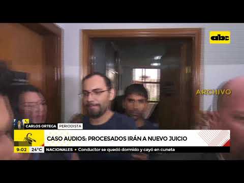 Caso Audios: exsecretario del JEM y Carmelo Caballero afrontarán nuevo juicio