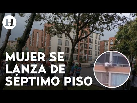 Sismo en Colombia: Pánico causa que una mujer se lance de un edificio en Bogotá