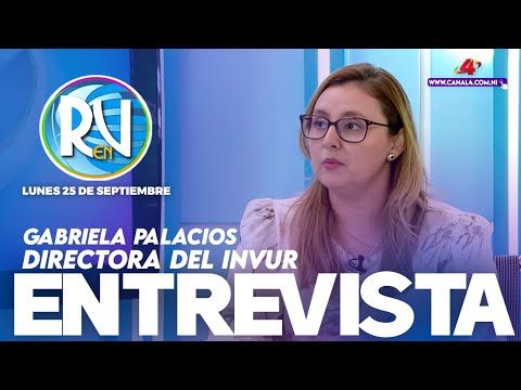Gabriela Palacios del INVUR en la Revista En Vivo con Alberto Mora – 25 de septiembre del 2023