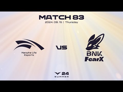 HLE vs. FOX | 매치83 하이라이트 | 08.15 | 2024 LCK 서머 스플릿