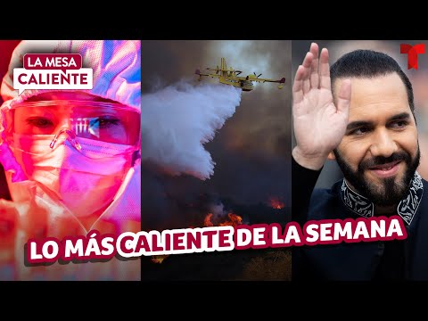 Nayib Bukele defiende seguridad de El Salvador, Yolanda Saldivar pide libertad, fuegos en California