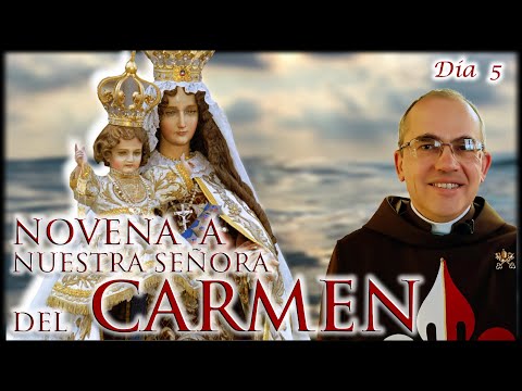 5o día, Novena de N S del Carmen. P. Manuel Rodríguez. Pérdida en el Templo. Caballeros de la Virgen