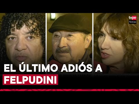 Artistas dieron el último adiós al entrañable cómico Rodolfo Carrión, más conocido como Felpudini