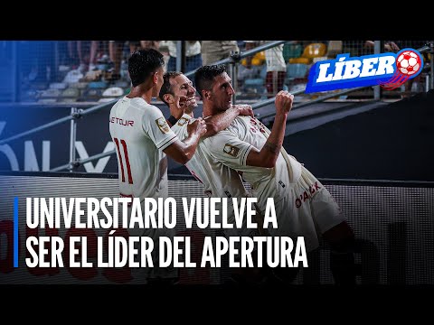 Universitario vuelve a ser el líder del Torneo Apertura | Líbero