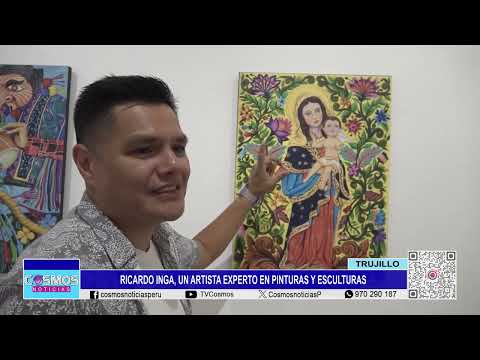 Trujillo: Ricardo Inga, un artista experto en pinturas y esculturas