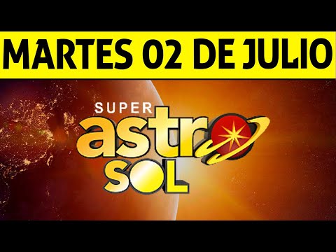 Resultado de ASTRO SOL del Martes 2 de Julio de 2024  SUPER ASTRO