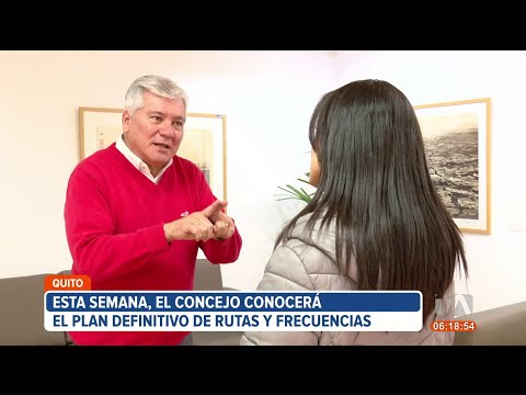 En Julio se iniciarán los cambios dentro del Plan de Rutas y Frecuencias en Quito