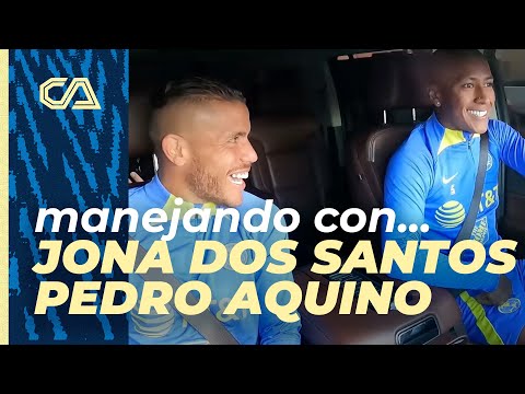 Manejando con... Jona dos Santos y Pedro Aquino | Jugadores del Club América