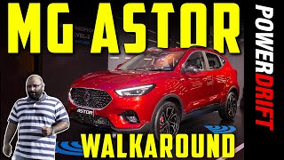 MG Astor - An SUV with a Robot?? | Walkaround | PowerDrift