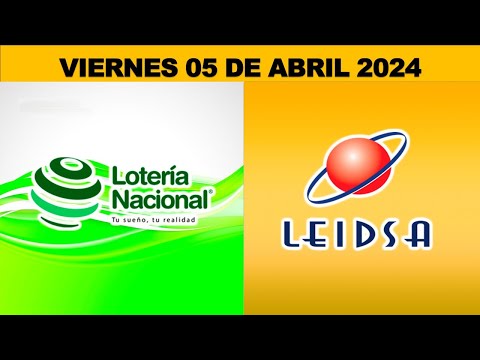 Lotería Nacional LEIDSA y Anguilla Lottery en Vivo ? VIERNES 05 de abril 2024 - 8:55 PM