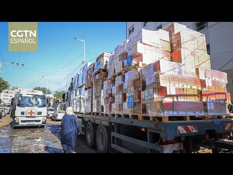 Ayuda humanitaria llega al hospital de Al-Shifa por aire, según la ONU