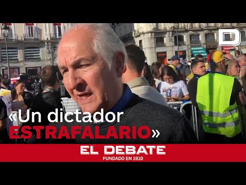 Antonio Ledezma carga contra Maduro desde el corazón de Madrid