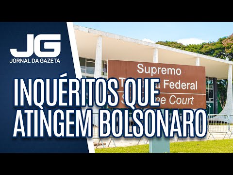 Ministro do STF suspende julgamento de recursos de inquéritos que atingem presidente Bolsonaro