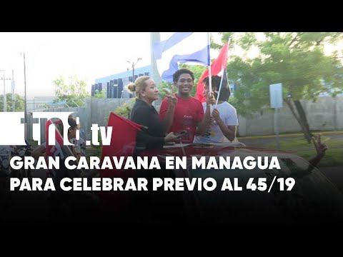 Vistosas dianas policiales como antesala al 45/19 en Nicaragua