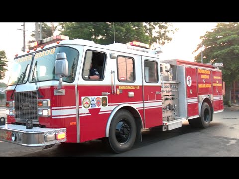 Inauguran estación de bomberos número 173 en Nicaragua