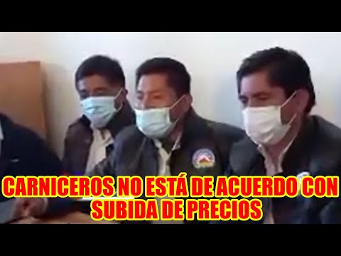 CARNICEROS MENCIONARON QUE HAY UN INCREM3NTO DE PRECIO EN LA CARNE DE RES EN BOLIVIA