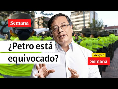 La nuestra no es una Policía militarizada, como lo sostiene Petro: Rafael Nieto | Semana Noticias