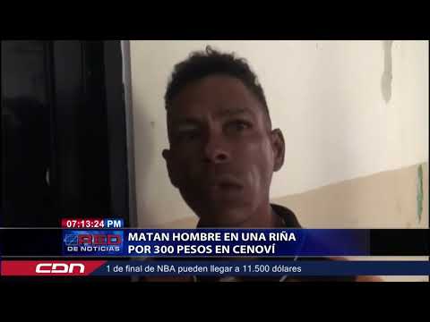 Dan muerte a hombre en una riña por 300 pesos en Cenoví