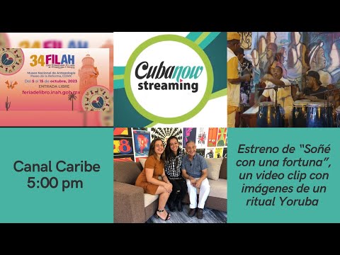 Cubanow: Estreno mundial del vídeo clip Soñé con una fortuna, (Santiago de Cuba_Casa del Caribe)