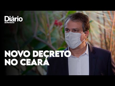 Governador Camilo Santana atualiza decreto de enfrentamento à Covid-19 no Ceará