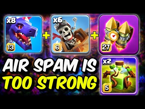 This Air Spam Strategy Is Completely Broken in Clash of Clans