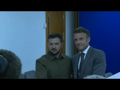 Macron rencontre Zelensky à Grenade en Espagne | AFP Images