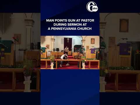 Man arrested for pulling gun on pastor in Pennsylvania