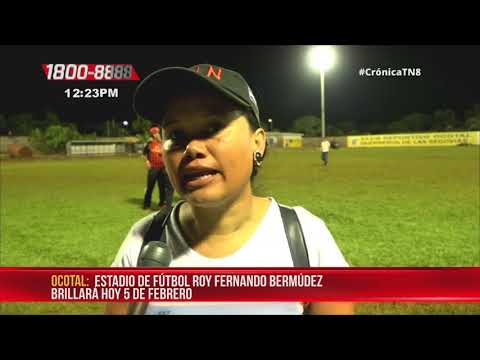 Estadio de Fútbol de Ocotal, Nicaragua brillará este 5 de febrero
