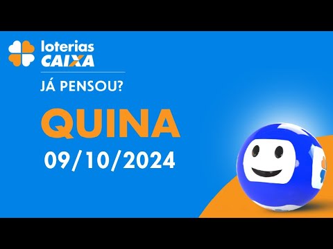 Resultado da Quina - Concurso nº 6554 - 09/10/2024