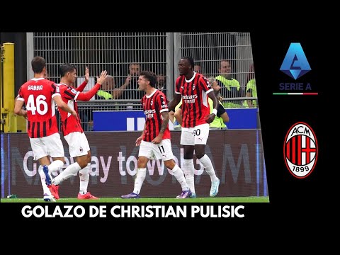 PULISIC adelanta 1-0 al MILAN frente al INTER en el vibrante DERBI DE ITALIA | Serie A