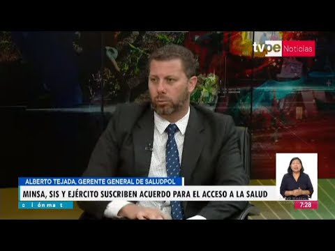 Noticias Edición Matinal | Alberto Tejada, gerente general de Saludpol - 21/02/2023