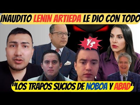 Lenin Artieda le dio con todo a Verónica Abad, binomio de Daniel Noboa “Privatizar todo” | Luisa