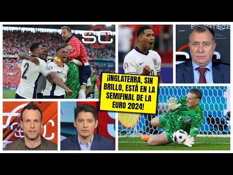 INGLATERRA le ganó a SUIZA en penales y pasa a las semifinales de la EURO 2024 | SportsCenter