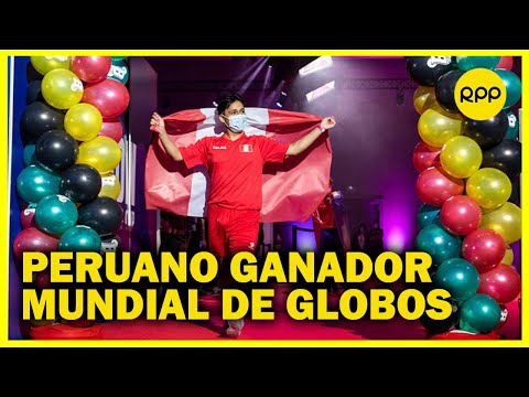 Francesco de la Cruz, el campeón peruano del Mundial de Globos: ¿cuánto dinero se llevará