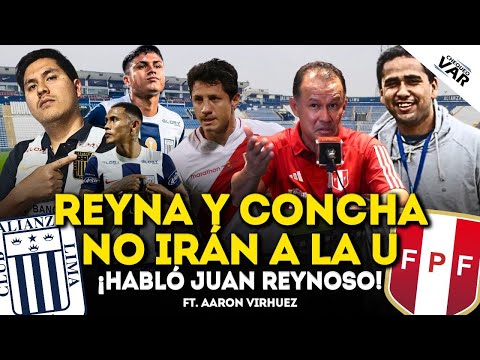 REYNOSO habló en CONFERENCIA: FERRARI descartó que la U fiche a Bryan Reyna o Jairo Concha