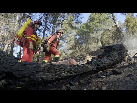 Las hectáreas quemadas en el incendio de Villanueva de Viver ascienden a 4.600