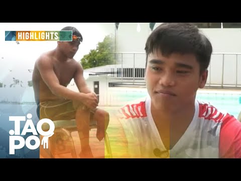 'Tao Po' : Binatang amputee swimmer pangarap maging paralympic athlete