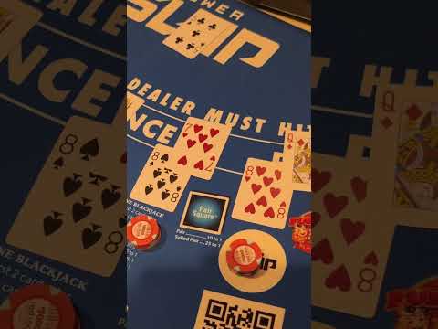 SPLITTING FOR $40,000 ON BLACKJACK!