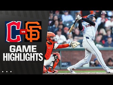 Guardians vs. Giants Game Highlights (6/18/25) | MLB Highlights