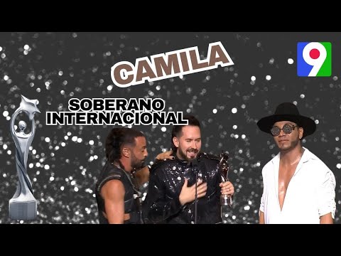 Camila recibe premio Soberano Internacional | Premios Soberano 2024