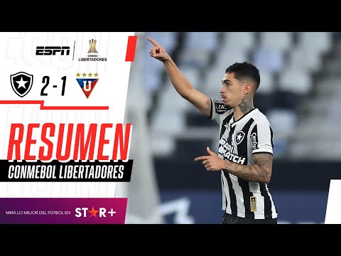 ¡EL FOGAO SE QUEDÓ CON UN PARTIDAZO ANTE LA LIGA EN RÍO! | Botafogo 2-1 LDU | RESUMEN