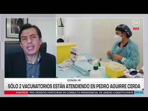 Alcalde de Pedro Aguirre Cerda: Es muy probable que el vacunatorio vuelva a colapsar