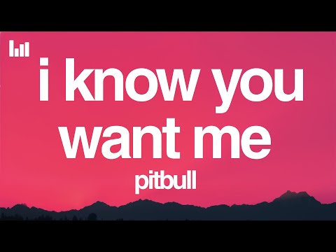 Pitbull - I Know You Want Me (Lyrics)