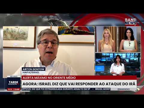 Israel diz que vai responder ao ataque do Irã | BandNewsTv