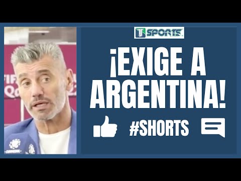 Sergio Goycochea le PIDE a la Selección Argentina NO BAJAR las expectativas en Qatar 2022 #Shorts