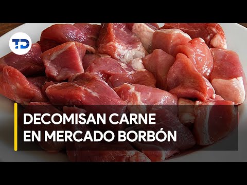 SENASA decomisa 300 kilos de carne en establecimiento del mercado Borbo?n