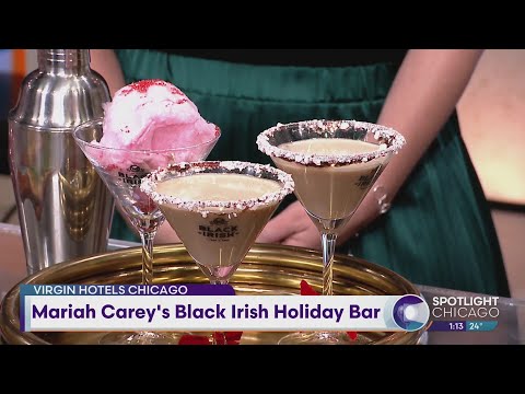 Mariah Carey's Black Irish Holiday Bar