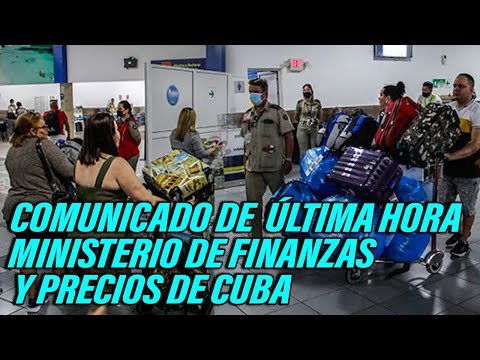 SI VIAJAS A CUBA TIENES QUE VER ESTE VIDEO: MINISTERIO ACABA DE PRORROGAR LA EXENCIÓN DE ARANCELES!!